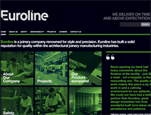 Tablet Screenshot of euroline.com.au